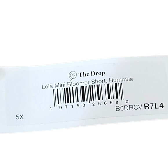 Lola Mini Bloomer Shorts Womens 5X Hummus Beige Cotton Lolita Coquette The Drop - Picture 4 of 13